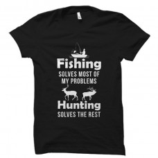 Fishing and Hunting Shirt, Hunting Gift, Fishing Gift, Fishing Shirt, Outdoor Lover Shirt, Outdoor Shirt, Outdoor Gift, Fisherman, Unisex