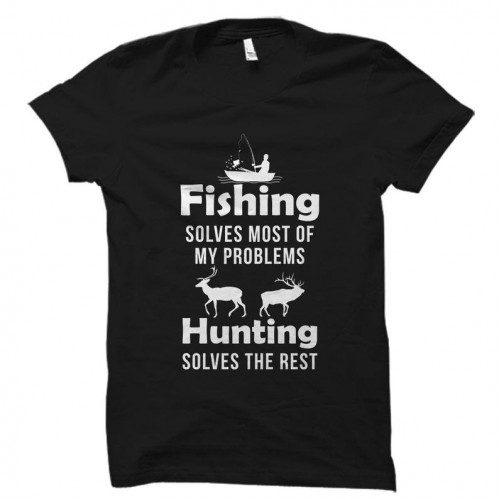 Fishing and Hunting Shirt, Hunting Gift, Fishing Gift, Fishing Shirt, Outdoor Lover Shirt, Outdoor Shirt, Outdoor Gift, Fisherman, Unisex